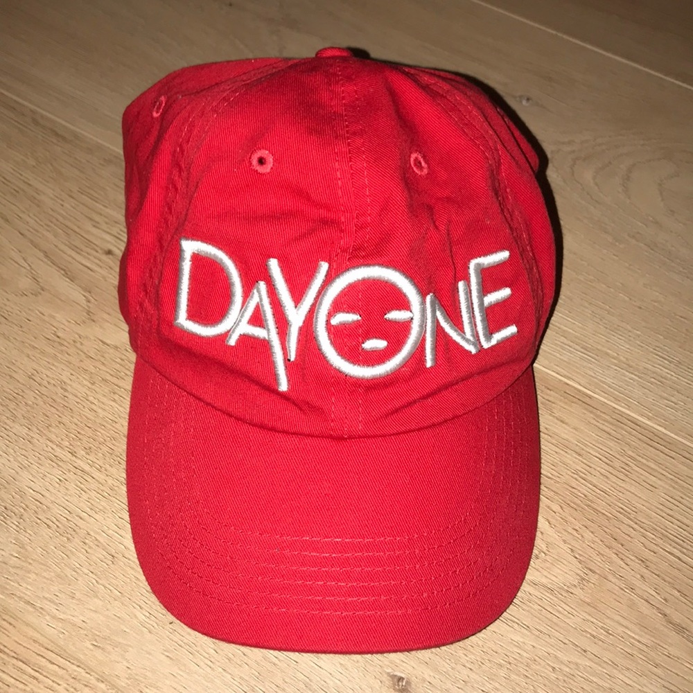 DAY ONE dad hat red